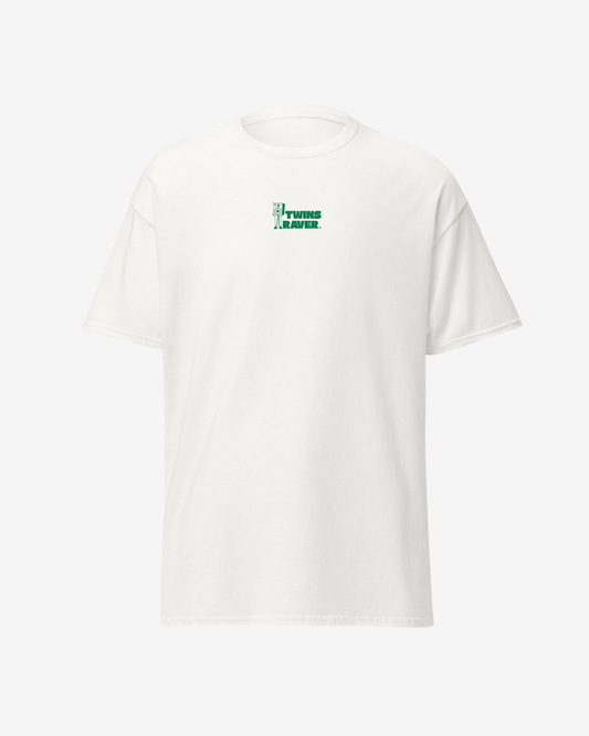 T-shirt manche courte No Coffee Just Techno blanc