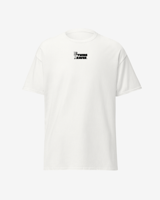 T-shirt manche courte Oui Oui Techno blanc