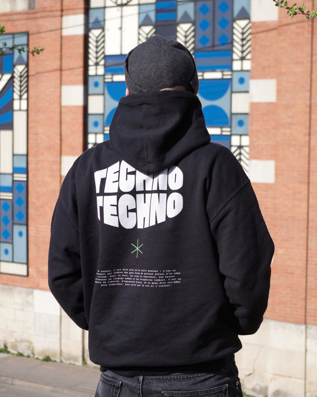TECHNO TECHNO ✱ Sweat à capuche