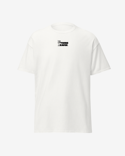 T-shirt manche courte Eat Sleep Rave Repeat blanc