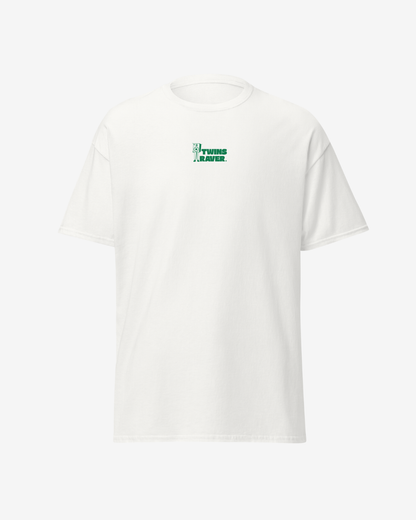 T-shirt manche courte No Coffee Just Techno blanc